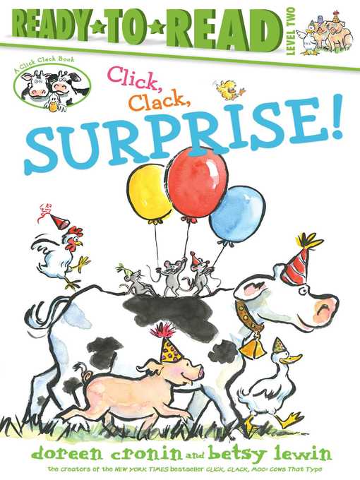 Cover image for Click, Clack, Surprise!/Ready-to-Read Level 2